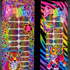 NEW 2 Lisa Frank nail wraps